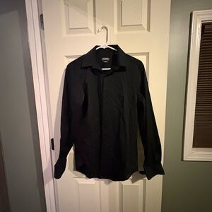 Van Heusen Black Flex Shirt